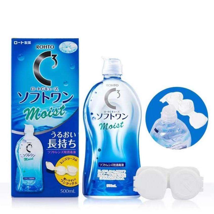 Rohto C3 Contact Lenses Multi-purpose Solution Moist 500ml
