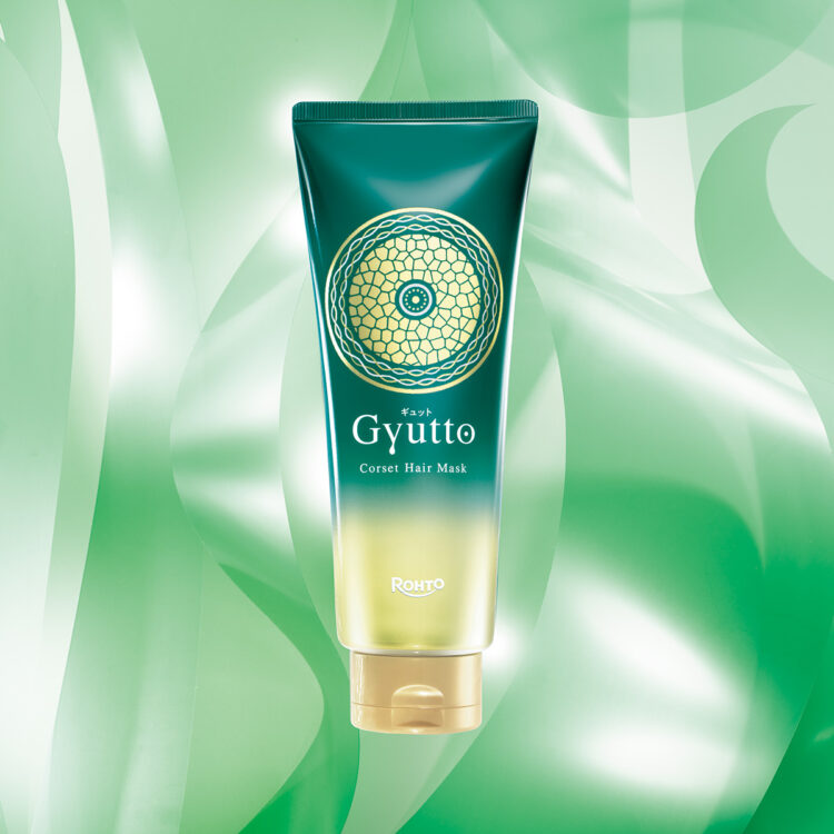 Rohto Gyutto Corset Hair Mask 200g