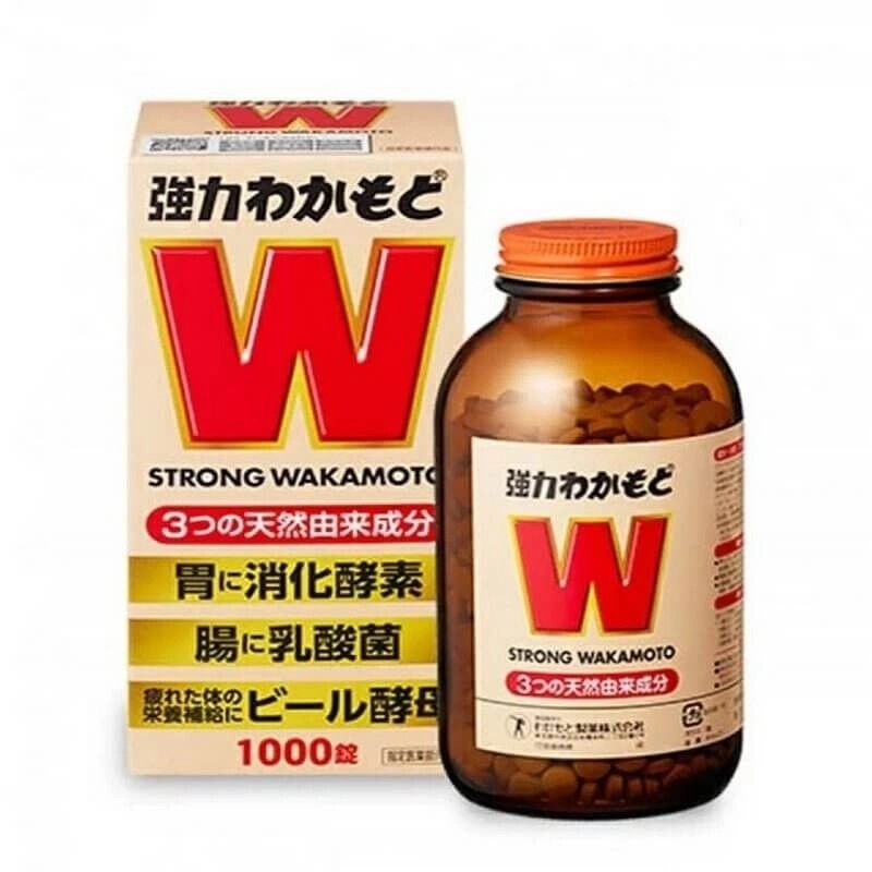 Wakamoto Pharmaceutical Strong Gastrointestinal Pills 1000pcs