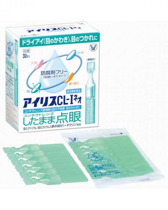 Taisho Pharmaceutical Alice Artificial Tear Eye Drops CL 30pcs