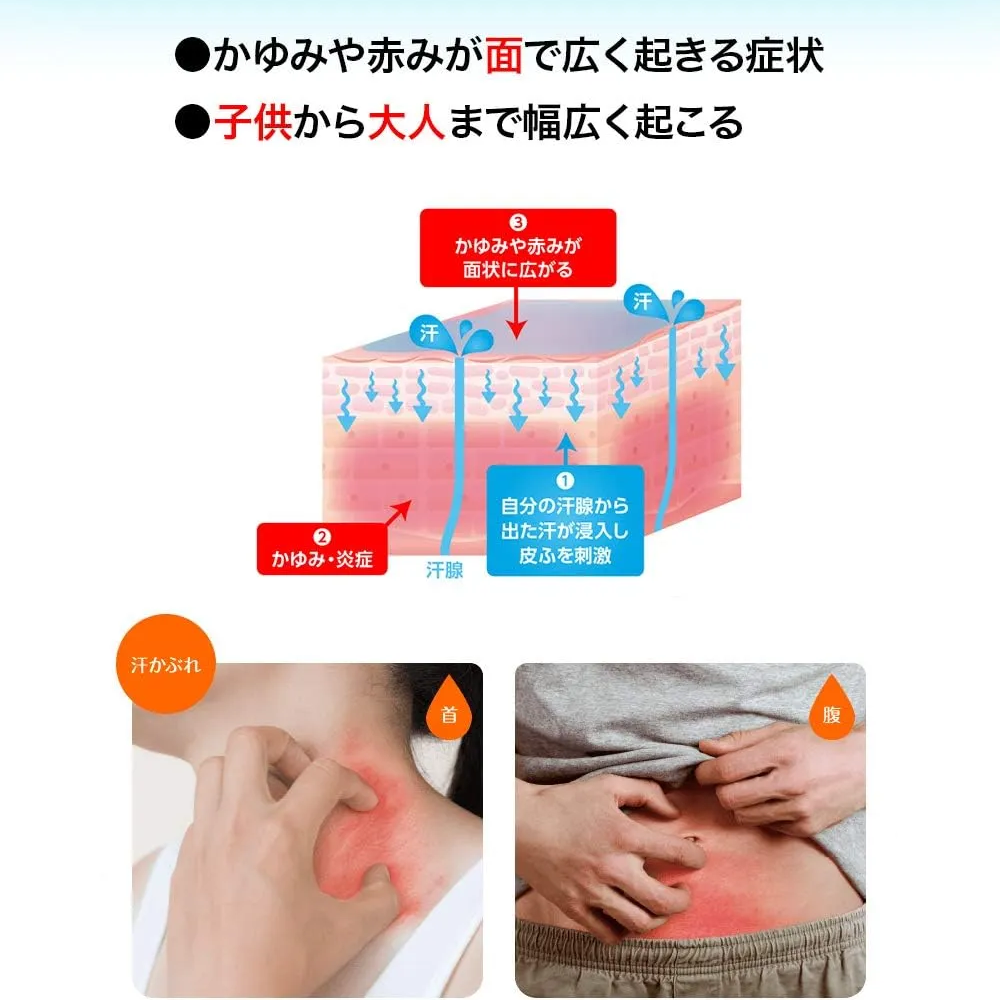 Muhi EX Skin Treatment for Sweat Itch / Redness 15g