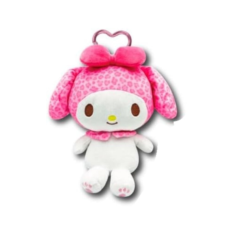 Sanrio Leopard Mascot Pouch with Carabiner My Melody