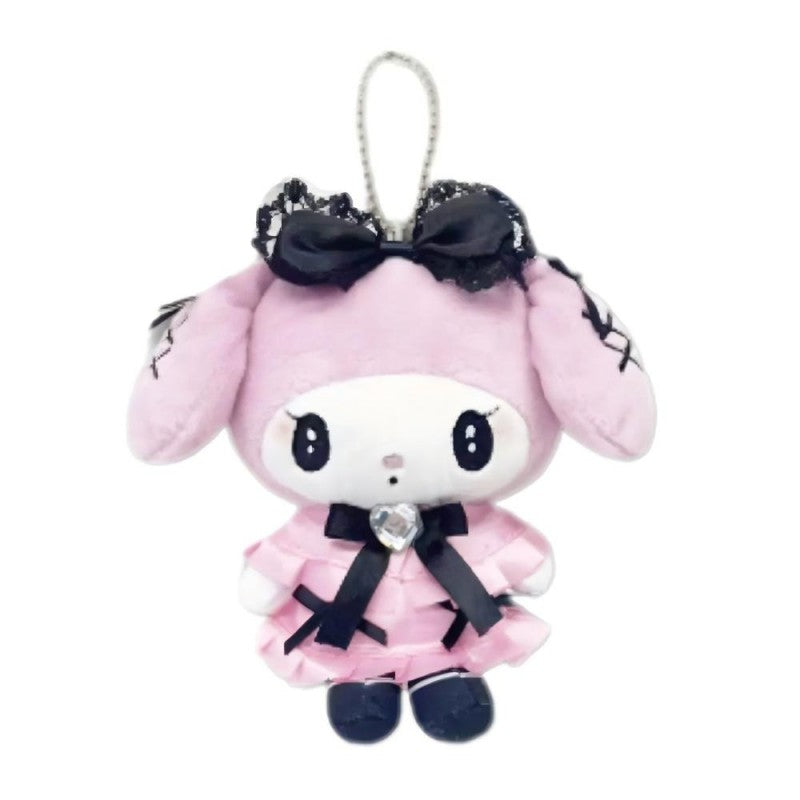 Hatakeyama Shoji Sanrio Mascot Holder Mini Plush Pouch My Melody Moonlit Melokuro Midnight