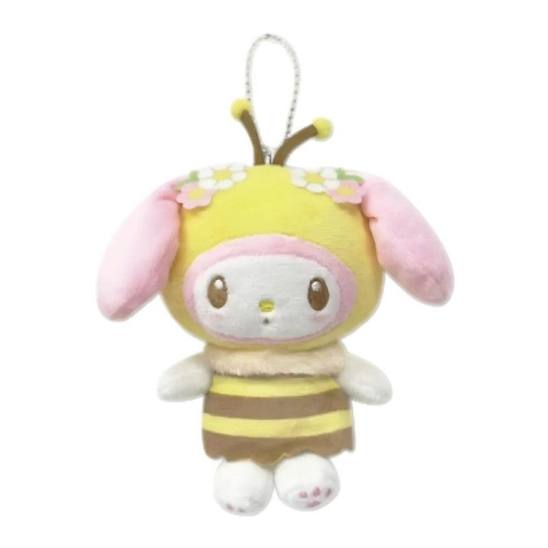 Hatakeyama Shoji Sanrio Mascot Holder Mini Plush Pouch My Melody Honey Bee