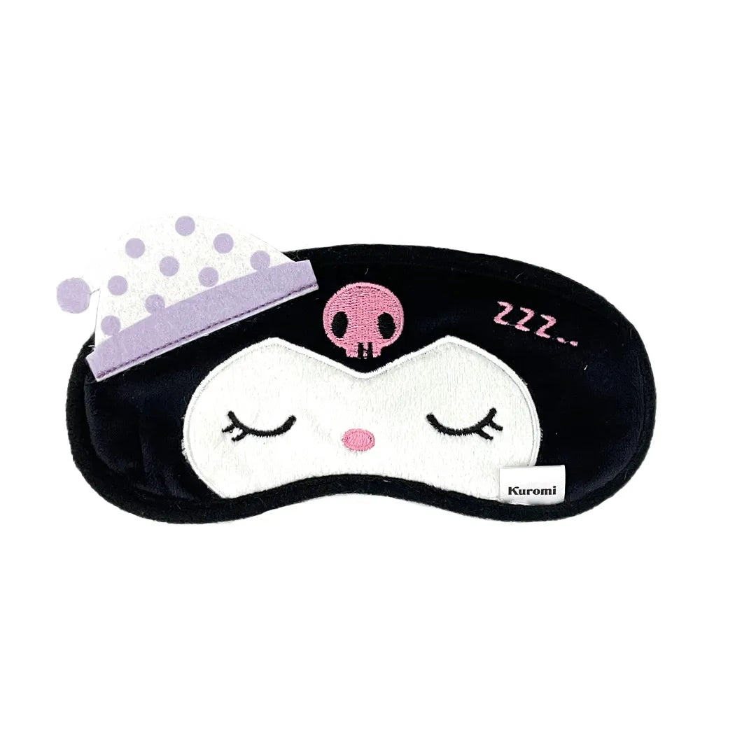 Sanrio Eye Mask Kuromi Sleep Face