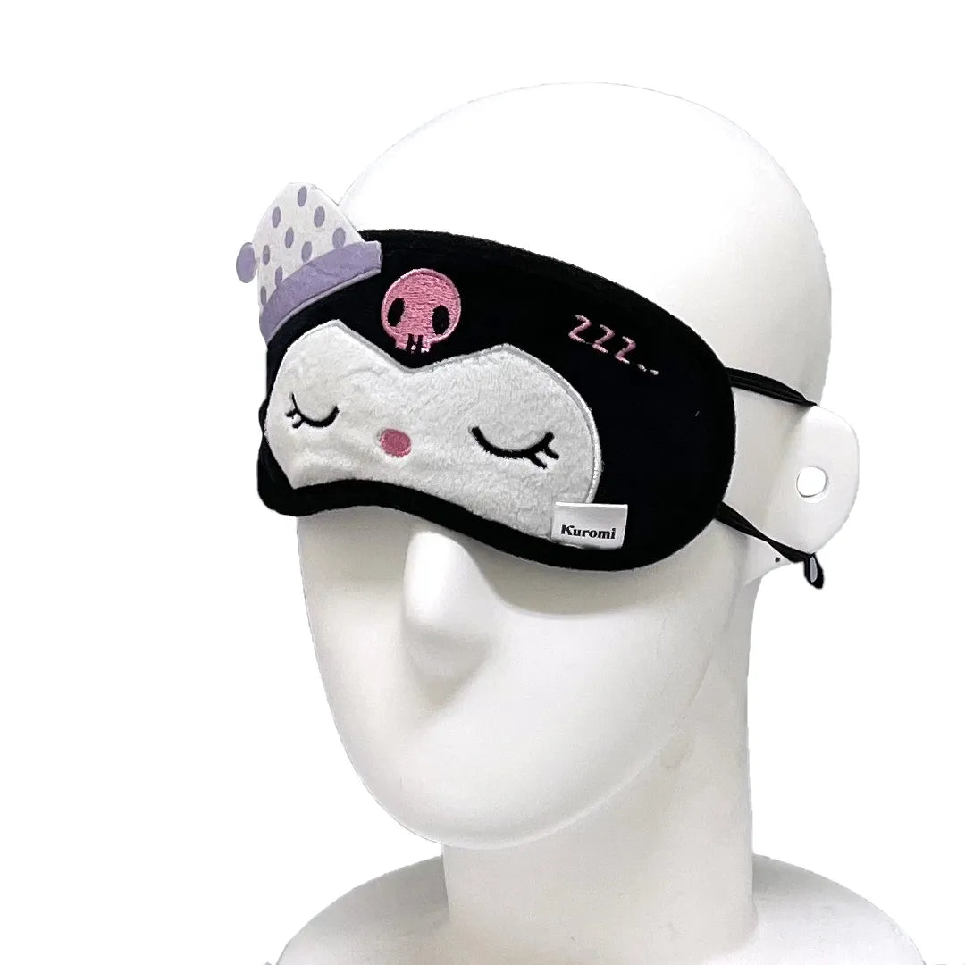 Sanrio Eye Mask Kuromi Sleep Face