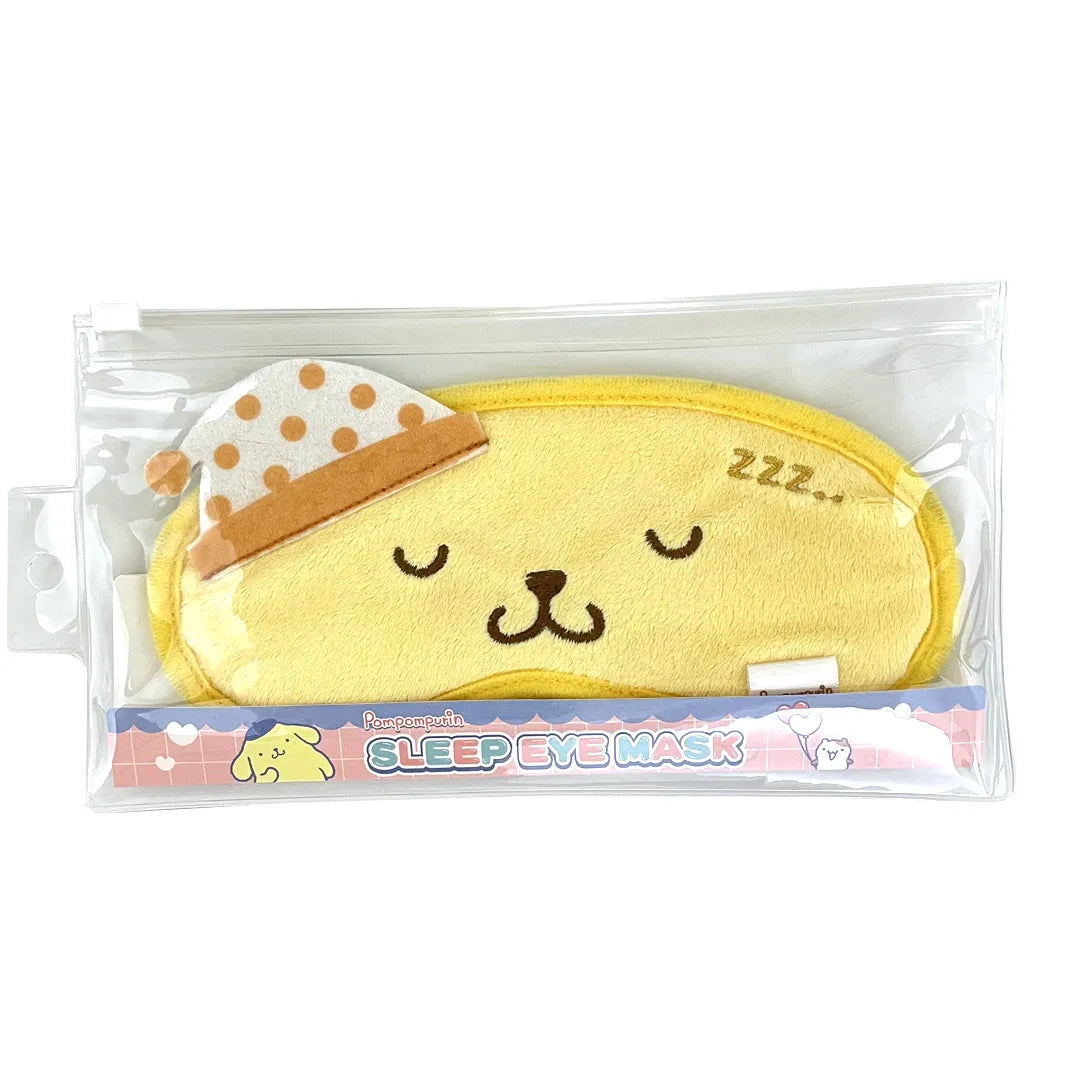 Sanrio Eye Mask Pompompurin Sleep Face