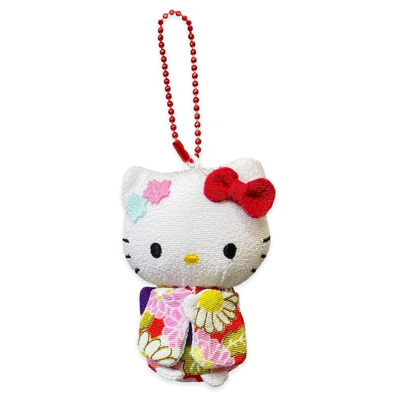 Sanrio Plush Keychain Hello Kitty Kimono 8cm