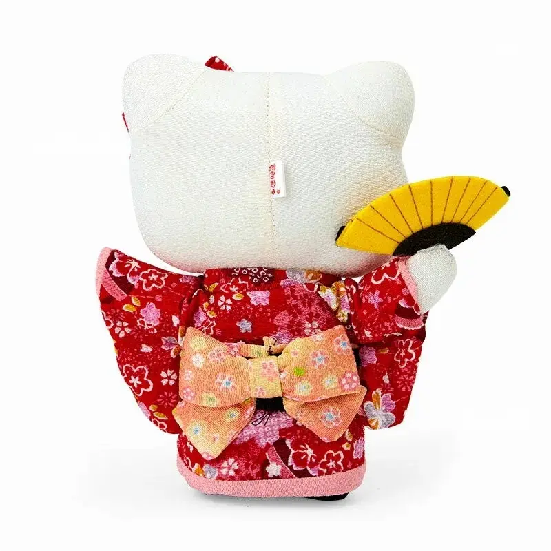 Sanrio Crepe Japanese Doll Hello Kitty Red 20cm