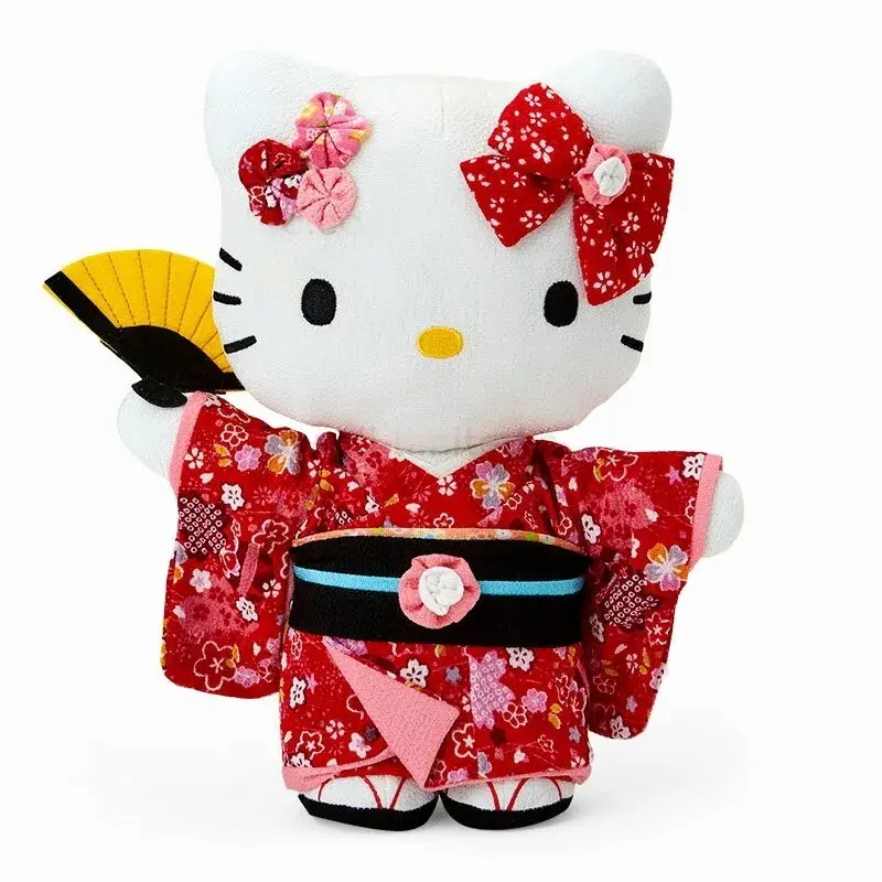 Sanrio Kimono Plush Toy Hello Kitty 27cm
