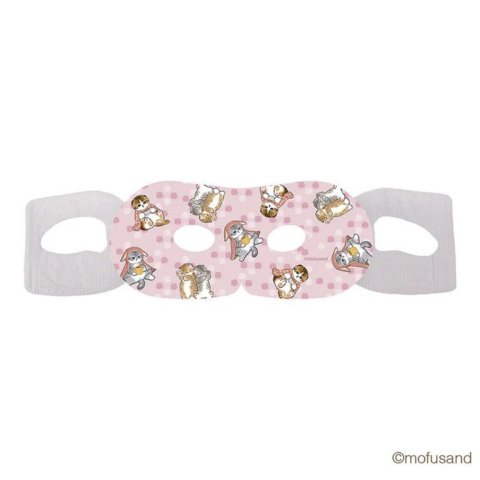 Honyaradoh Mofusand Hot Eye Care Mask Relaxed Cat Nyan