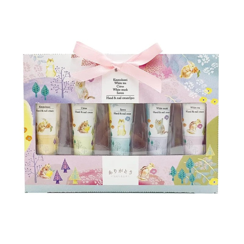 Honyaradoh Forest Charm Hand Cream 10g*5