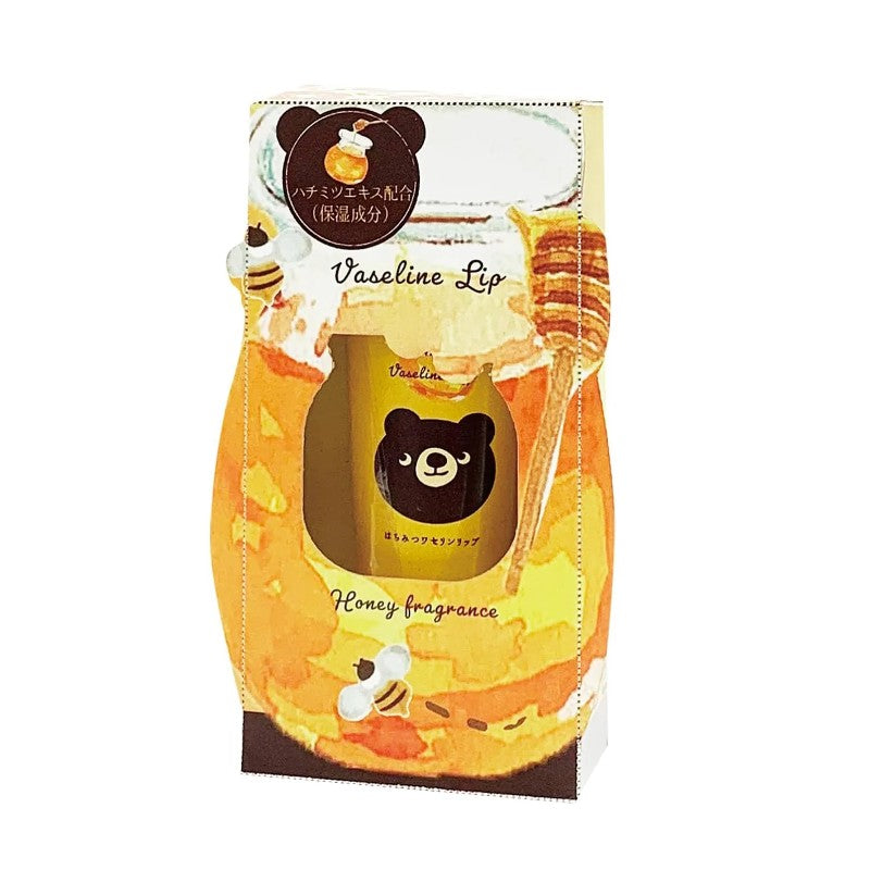 Honyaradoh虹雅堂小熊蜂蜜凡士林护唇膏 10g