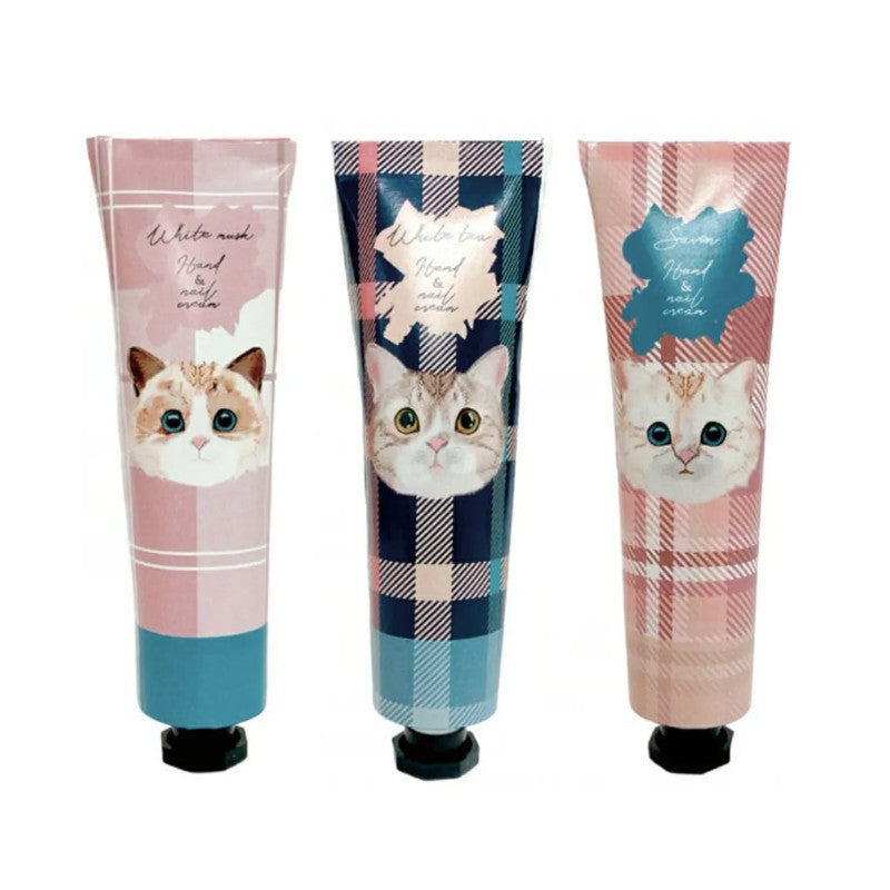 Honyaradoh虹雅堂猫咪保湿护手霜礼盒 10g*3