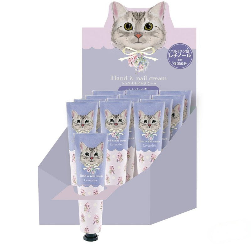 Honyaradoh虹雅堂猫咪护手霜紫色薰衣草香
