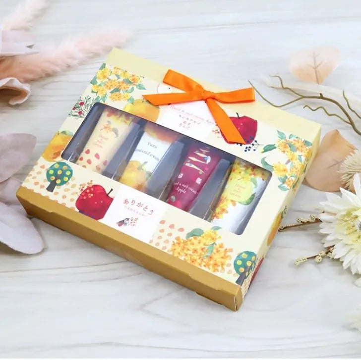 Honyaradoh虹雅堂护手霜套装混合水果味 4支