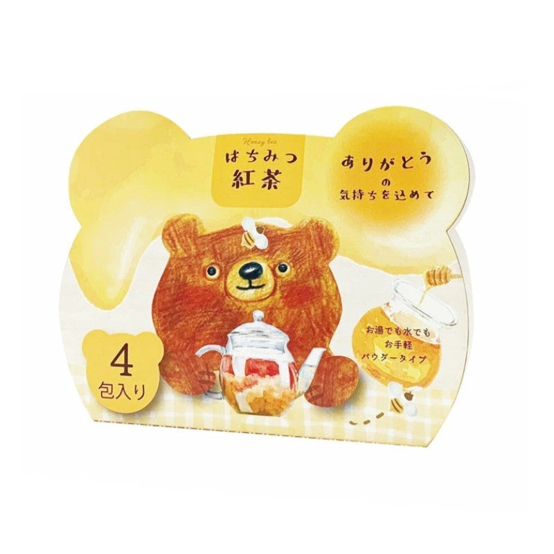 Honyaradoh Honey Bear Black Tea 4pcs