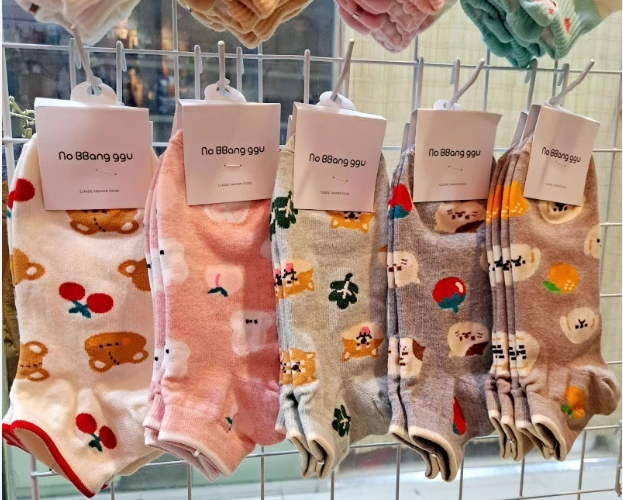 no-bbang-ggu-可爱船袜(多款)