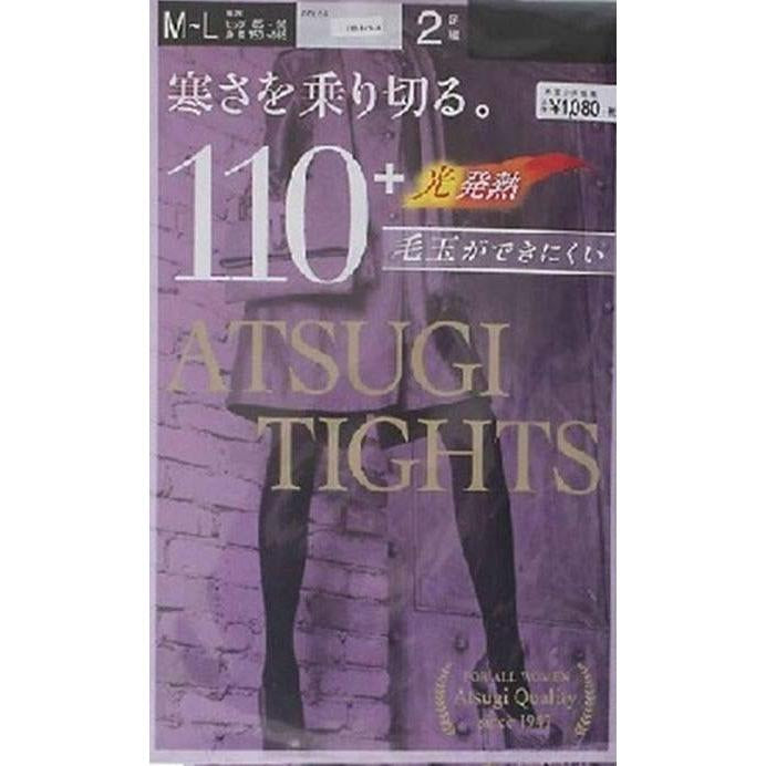 Atsugi-厚木-发热袜110d-L-LL两双装