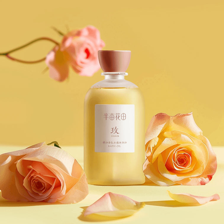 Little-Dream-Garden-半亩花田-香氛沐浴油-空谷玫瑰-400ml
