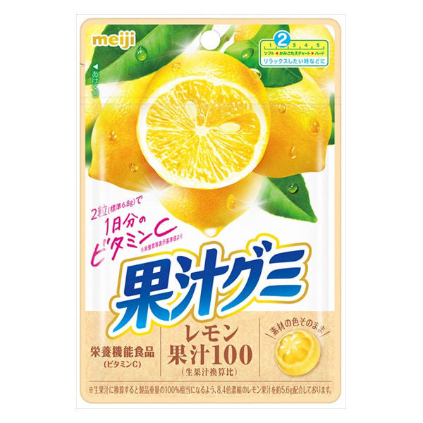 明智柠檬味果汁软糖47g