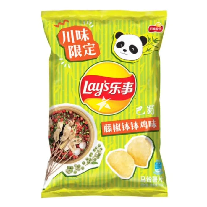 乐事薯片-藤椒钵钵鸡味70克