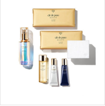 CPB-2023保湿肌底手榴弹精华套盒-精华50ml+滋润水30ml+日乳12ml+夜乳12ml+化妆棉2包