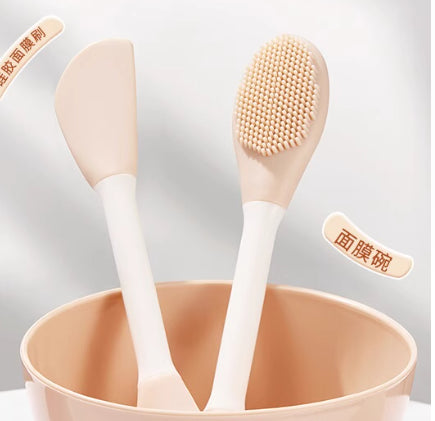 gecomo-硅胶面膜刷(蜜桃粉)