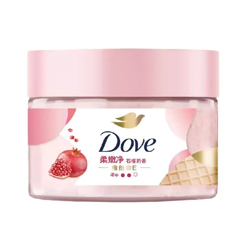 Dove Ice Cream Fruit Milk Body Scrub 280g