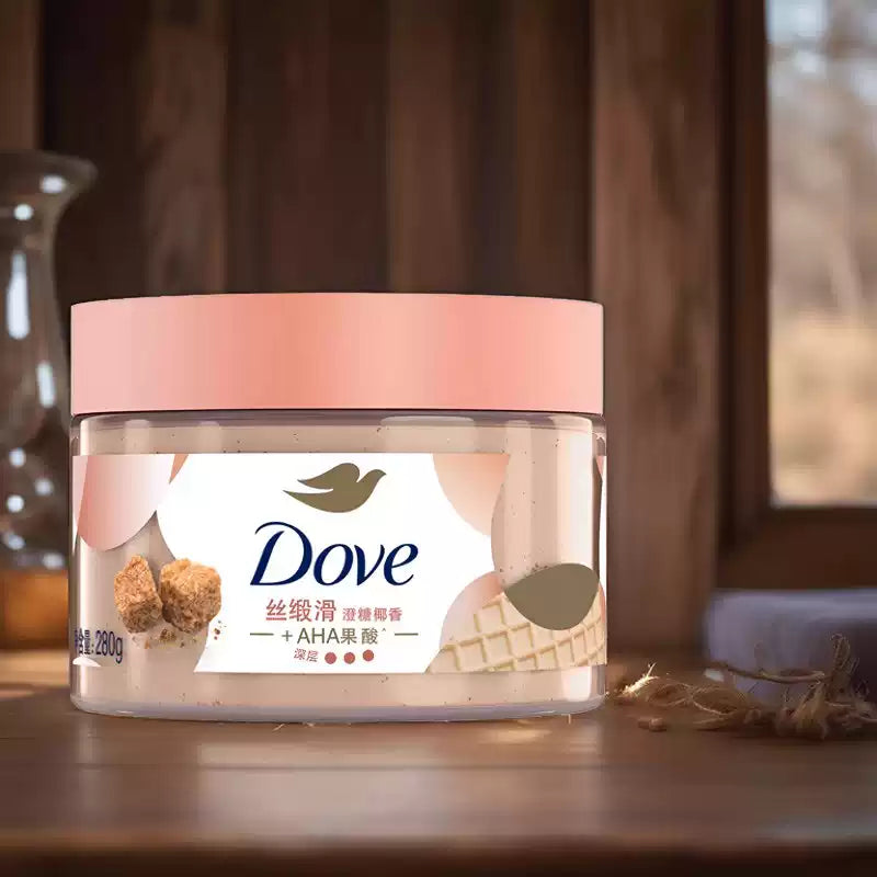 Dove Ice Cream Body Scrub Caramel Coconut 280g