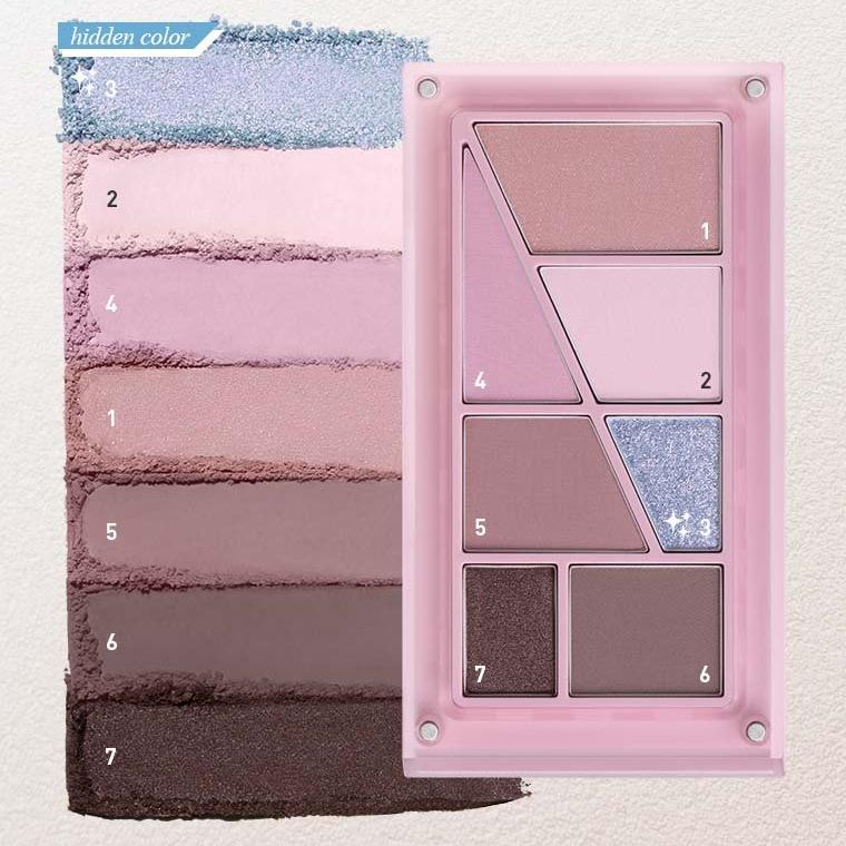 3CE Layer It All Eyeshadow Palette #03 Pink Haze