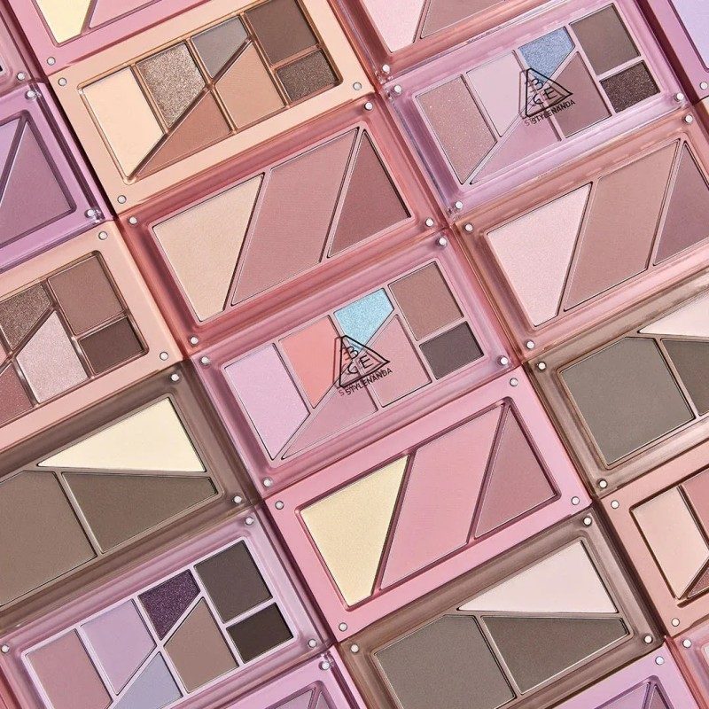 3CE Layer It All Palette Eyeshadow #02 Pink Soda
