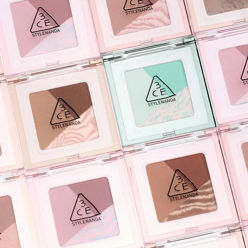 3CE Color Grid Eyeshadow #01 Peach Glaze