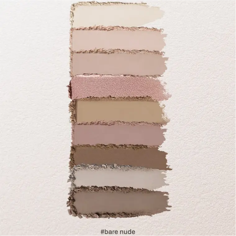 3CE Multi Eye Color Palette The Textile #Bare Nude
