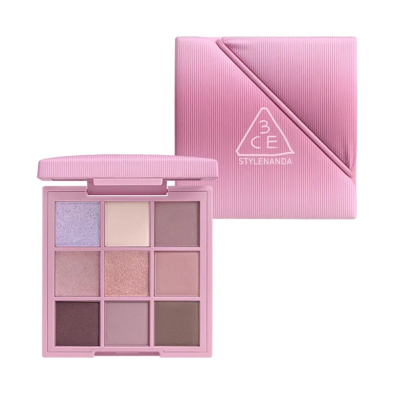 3CE Multi Eye Color Palette The Textile #Cooltral Pink