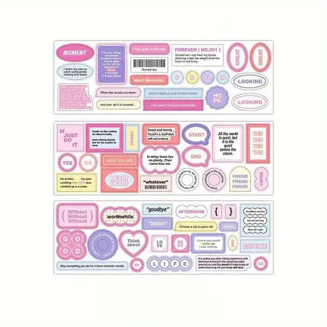 Infeel.Me Label Office Segmented Tape Sweet Peach Misses