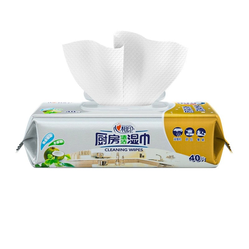 Hearttex Strong Kitchen Cleaning Wipes 40pcs