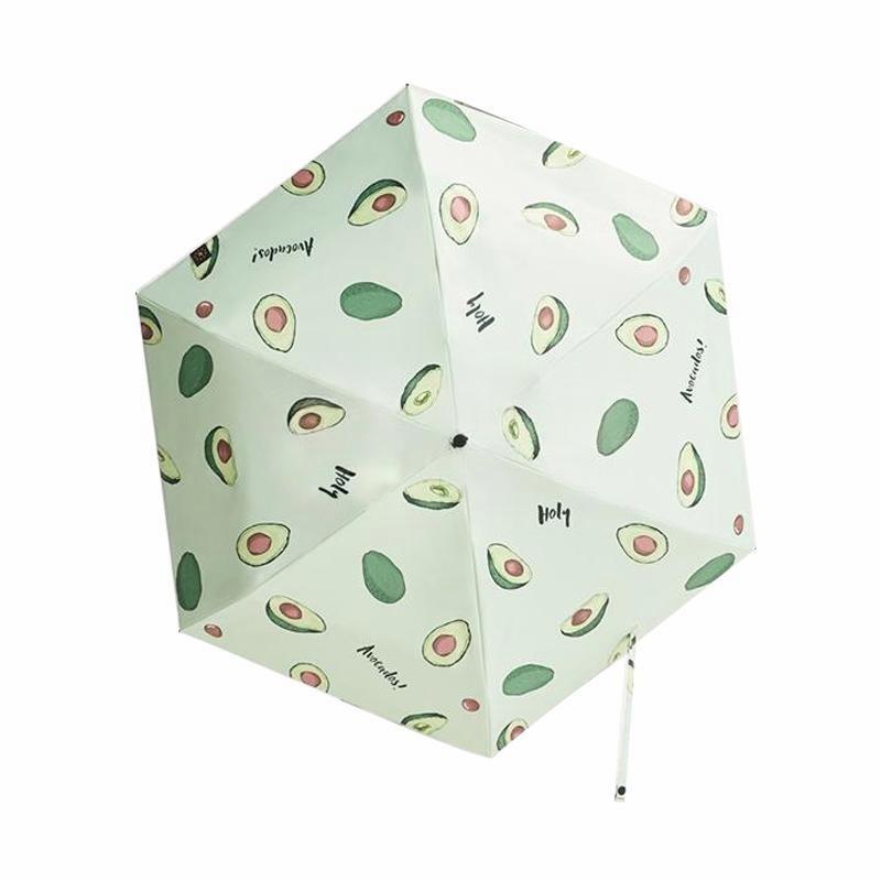 Beneunder Fruit Series UV Protection Umbrella Tri-fold Happy Pear