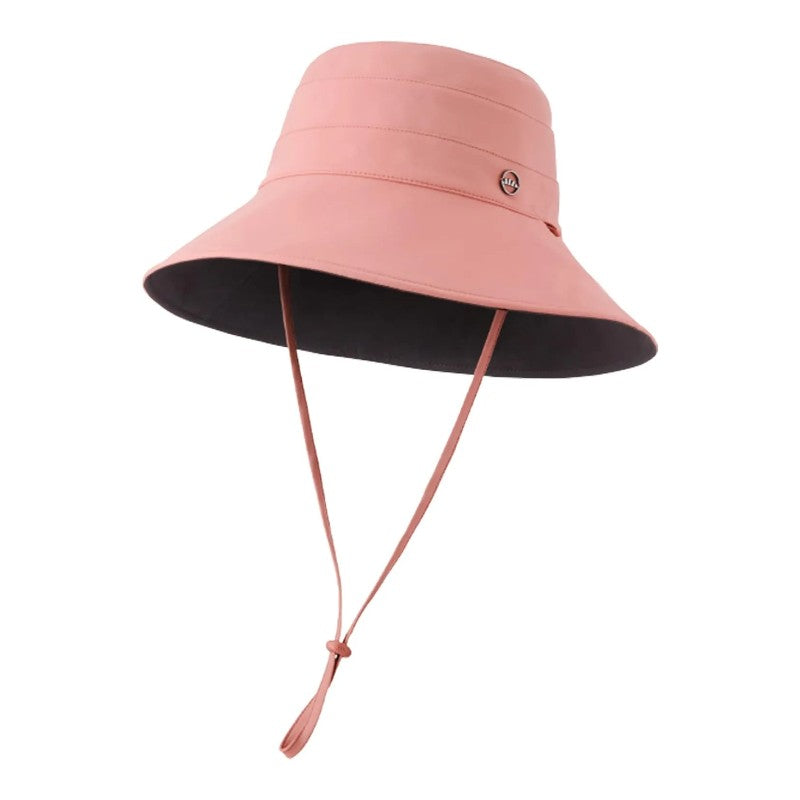 Beneunder Bucket Hats UPF50+ Dual Side Wearable Pink+Black