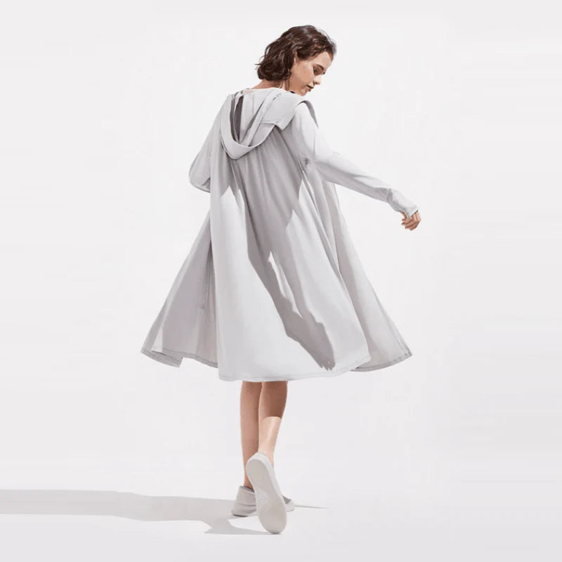 Beneunder Shawl Sunscreen Clothing Smoke Gray