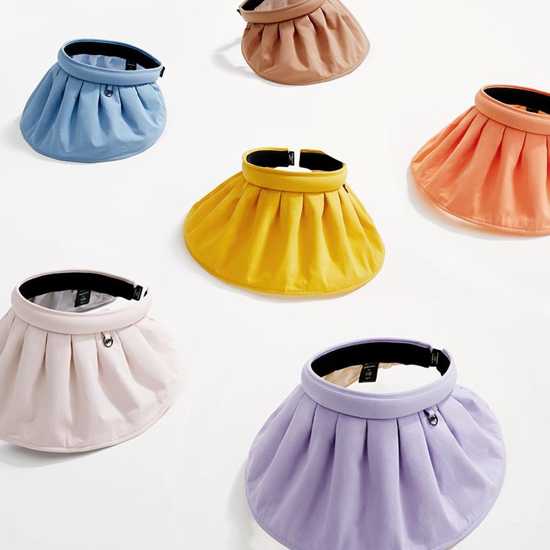 Beneunder Roll-up Sun Shell Hat Blue