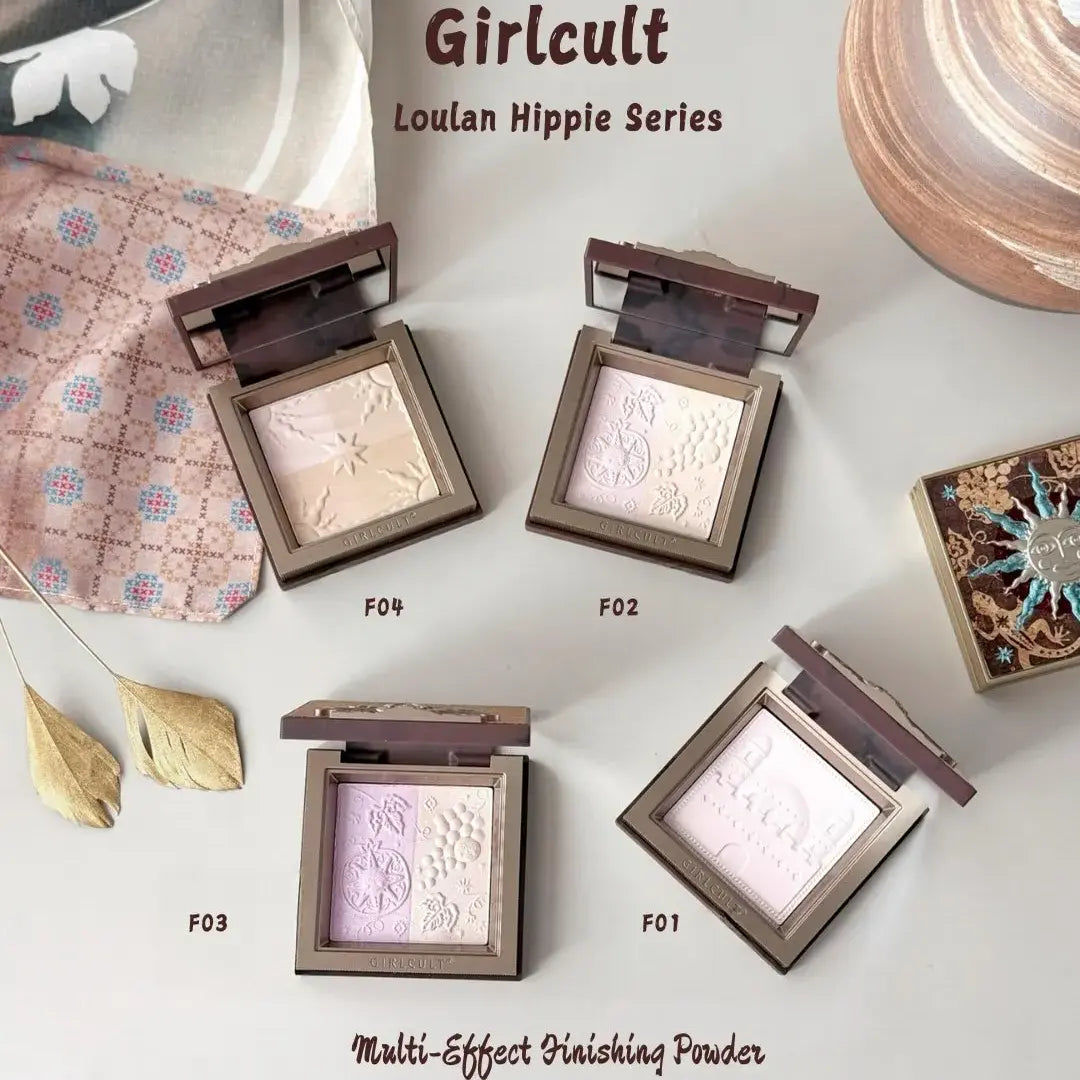 Girlcult Loulan Hippie Series Multi-Effect Loose Powder #F02 Western Regions