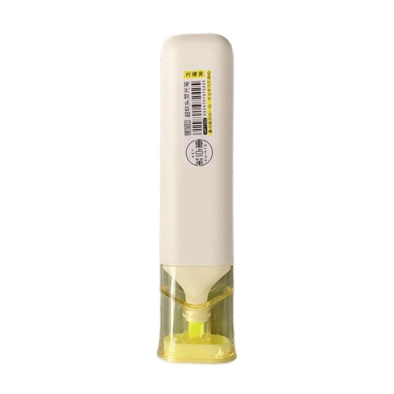 Jiwusha Soft-tip Highlighter Marker Pen Lemon Yellow