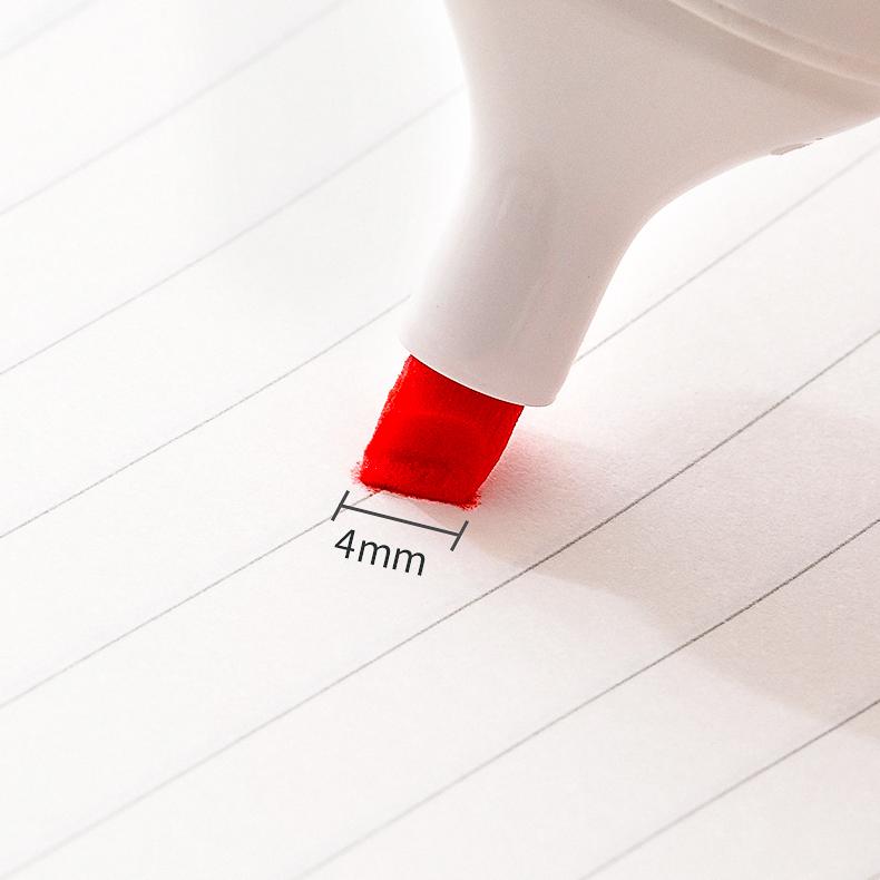 Jiwusha Soft-tip Highlighter Pen Sky Blue 1pcs