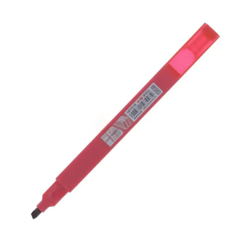 Jiwusha Cute Scented Highlighter Marker Pen Dark Red 1pcs