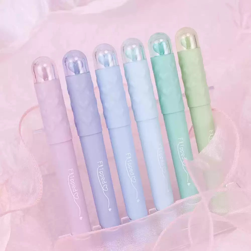 Jiwusha Soft Tip Highlighter Pen Set 7590C 4pcs