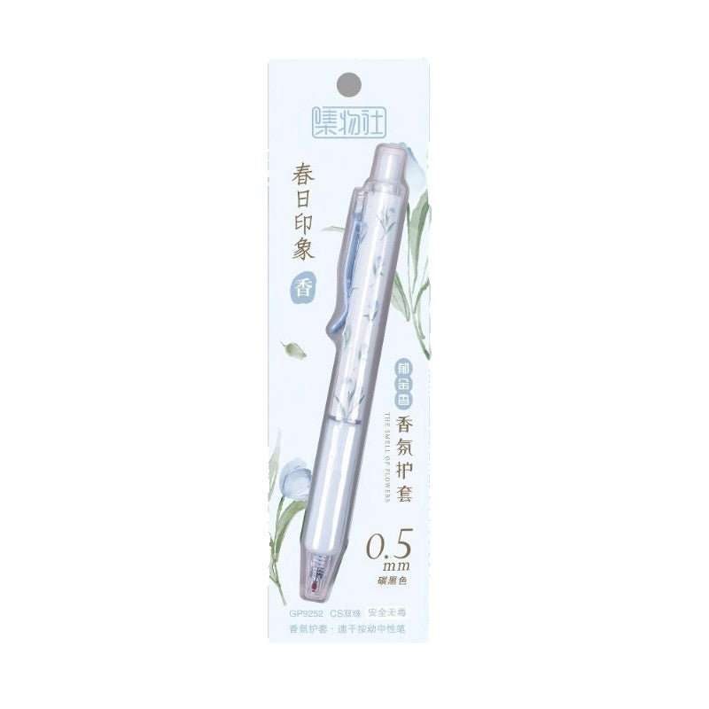 Jiwusha Fragrance Sleeve Gel Pen Tulip
