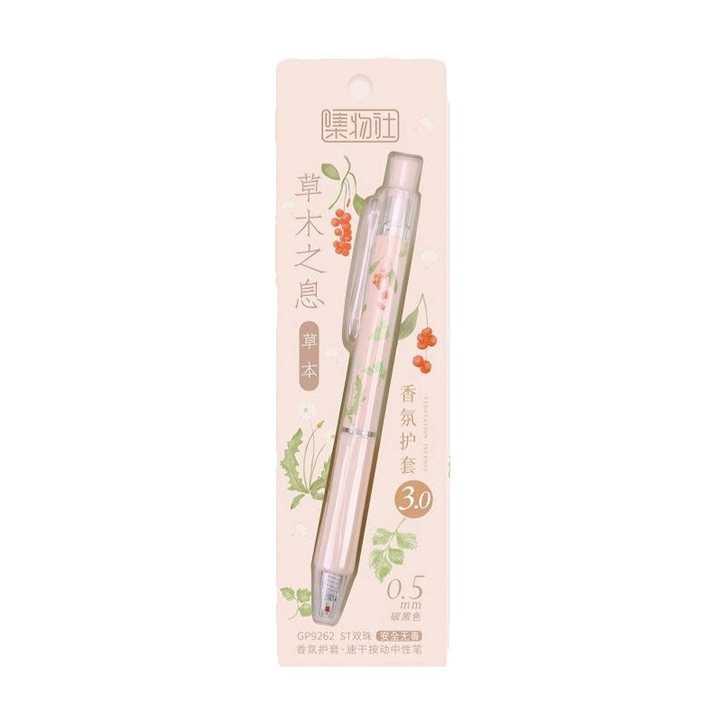 Jiwusha Fragrance Scent Fast Dry Gel Pen Forest