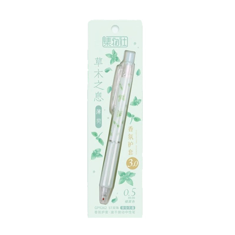 Jiwusha Fragrance Scent Gel Pen Mint