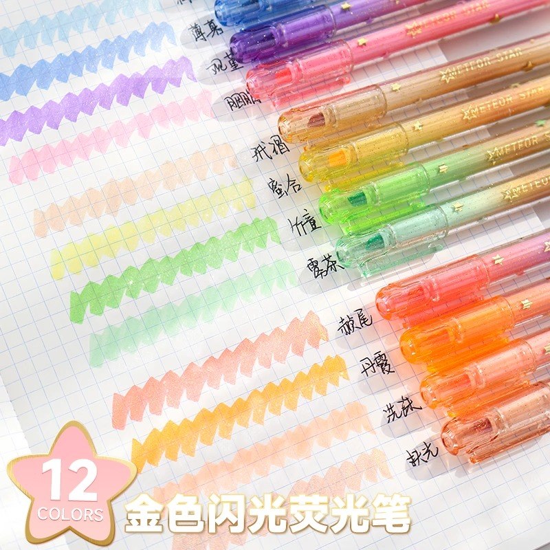 Jiwusha Highlighter Marker Pen HP7503 BoMu 1pcs